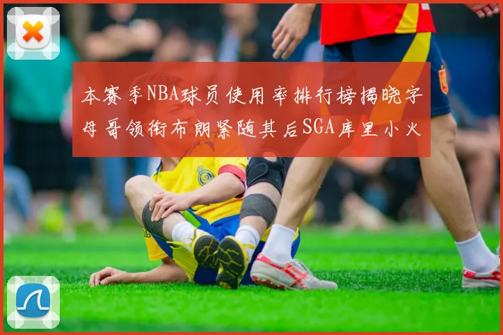 本赛季NBA球员使用率排行榜揭晓字母哥领衔布朗紧随其后SGA库里小火车紧追不舍